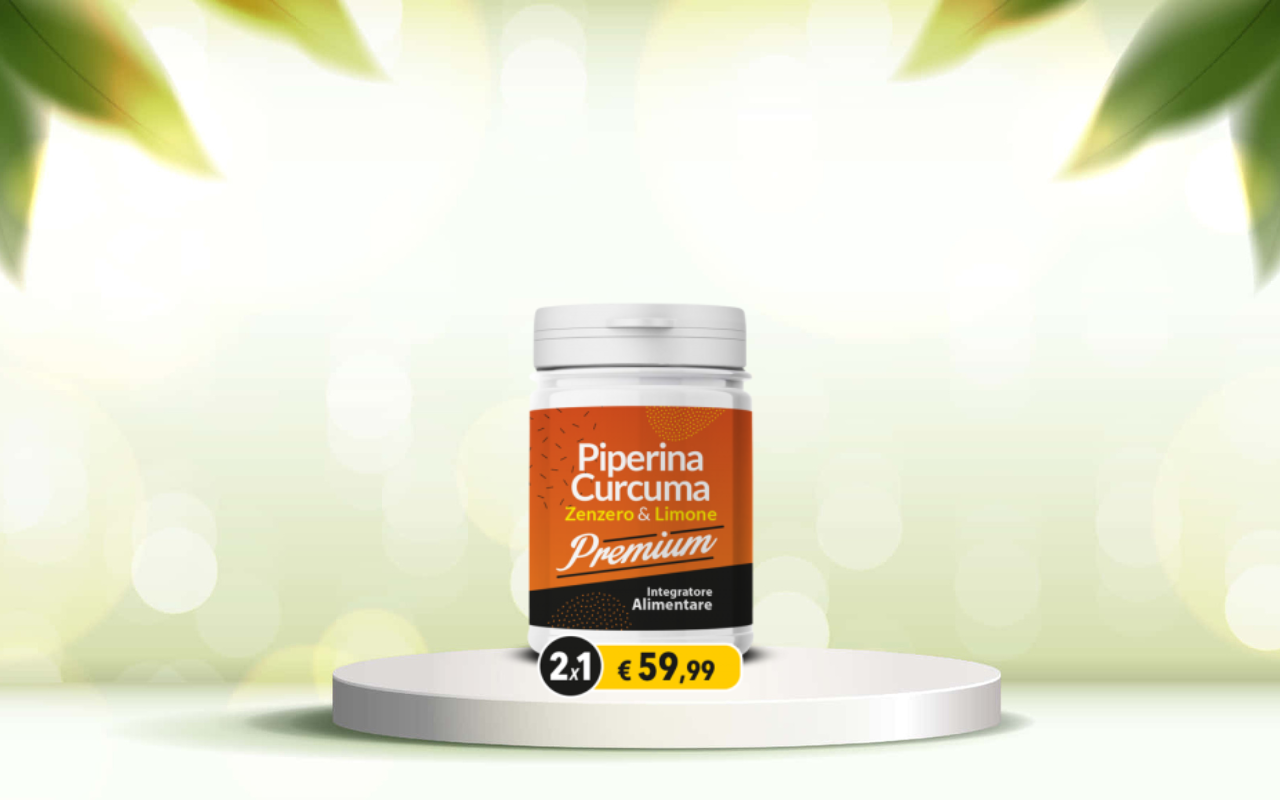 Scopri il detox naturale: piperina e curcuma premium per il benessere intestinale