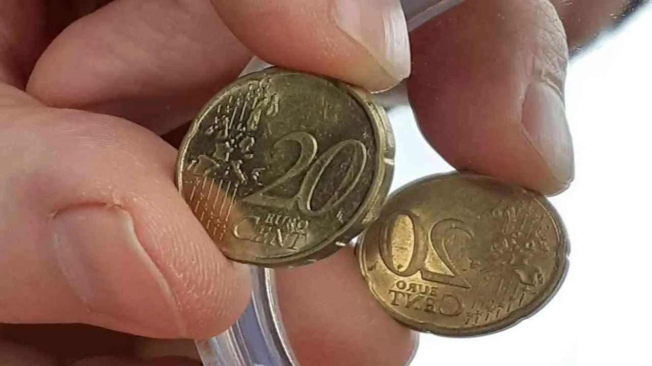 Monete da 20 centesimi con errore: come identificarle tra le monete comuni