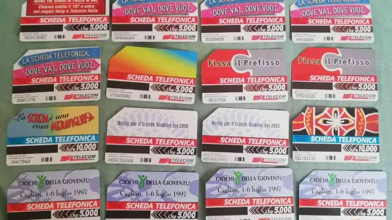 Controlla le tue vecchie schede telefoniche: alcuni esemplari valgono una fortuna